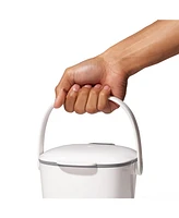 Oxo Easy Clean 0.75 Gallon Compost Bin, White