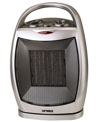 Optimus H-7247 Portable Oscillating Ceramic Heater with Thermostat