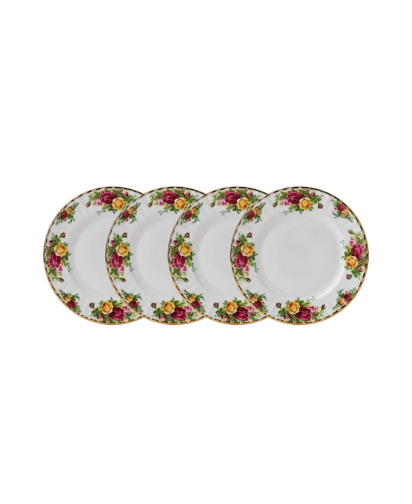 Royal Albert Old Country Roses Salad Plate Set/4