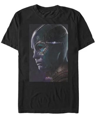 Marvel Men's Avengers Endgame Nebula Avenge the Fallen, Short Sleeve T-shirt
