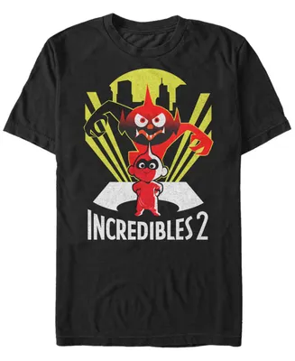 Disney Pixar Men's Incredibles 2 Evil Jack Demon, Short Sleeve T-Shirt