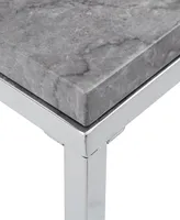 iNSPIRE Q Gabriele Sofa Table with Faux Marble Top