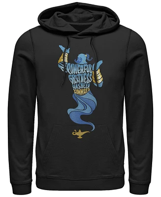 Disney Men's Aladdin all Powerful Genie, Pullover Hoodie