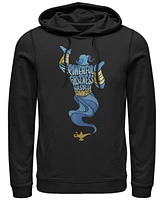 Disney Men's Aladdin all Powerful Genie, Pullover Hoodie