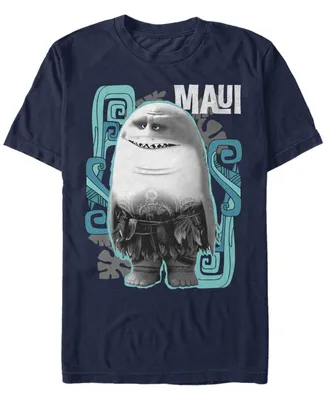 Disney Men's Moana Maui Shark, Short Sleeve T-Shirt