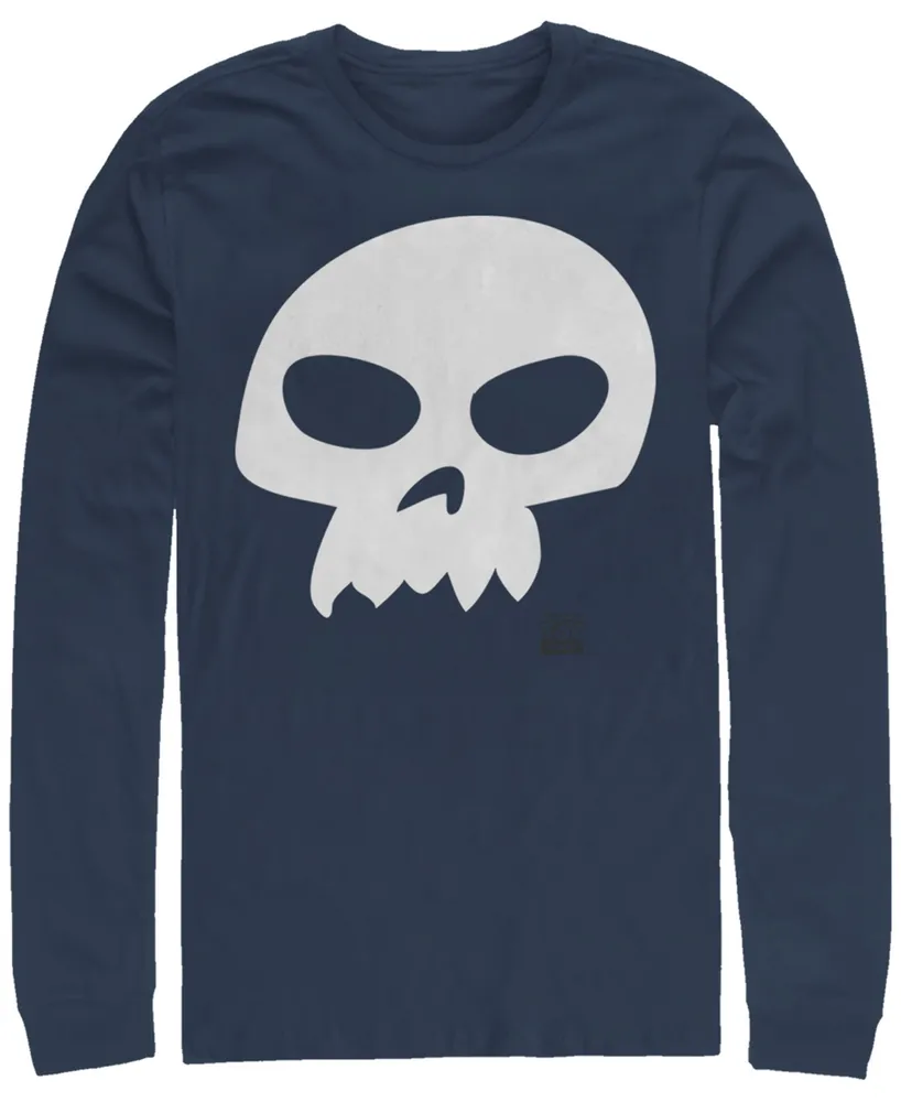 Disney Pixar Men's Toy Story Sid Skull Costume, Long Sleeve T-Shirt
