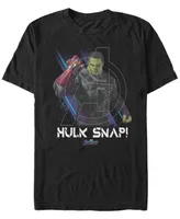 Marvel Men's Avengers Endgame Hulk Snap, Short Sleeve T-shirt