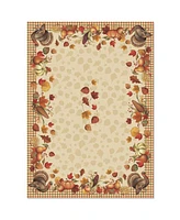 Laural Home Bountiful Harvest Tablecloth