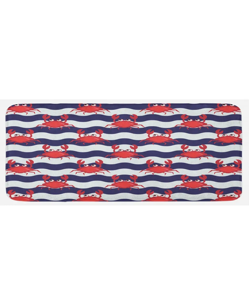 Ambesonne Crabs Kitchen Mat