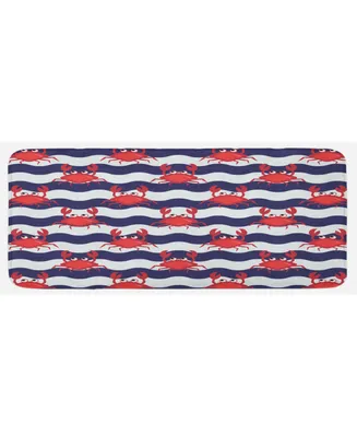 Ambesonne Crabs Kitchen Mat