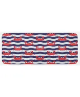 Ambesonne Crabs Kitchen Mat