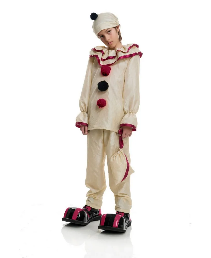 BuySeasons Big Girls and Boys Horror Clown Costume