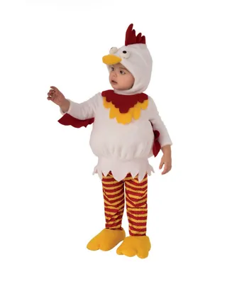 BuySeasons Baby Girls and Boys Chicken Deluxe Costume