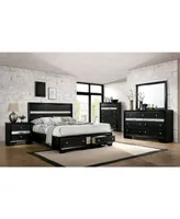 Hillen 2-Drawer Queen Panel Bed