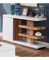 Jasmino Open Shelf Console Table