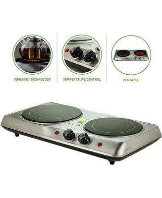 Double-Plate and Cooktop Electric Infrared Burner