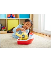 Green Toys Rescue Boat Helicopter