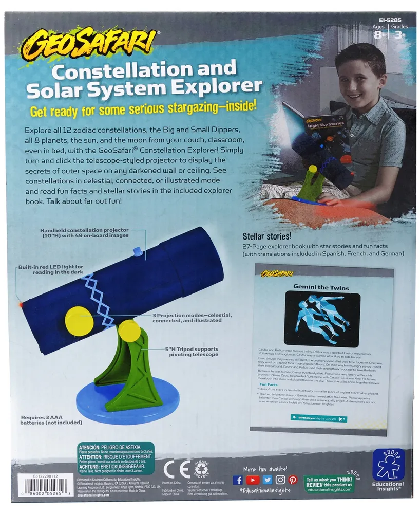 Educational Insights Geosafari Constellation And Solar System Explorer