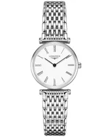 Longines Women's Swiss La Grande Classique de Longines Stainless Steel Bracelet Watch 24mm