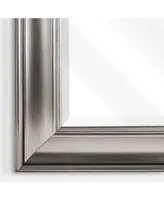 American Art Decor Clarence Silver Wall Vanity Mirror - Silver