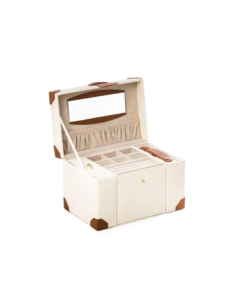 Bey-Berk 4 Level Multi Compartment Jewelry Box