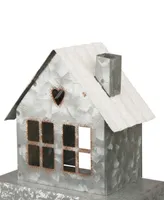 Glitzhome Galvanized House Stocking Holder