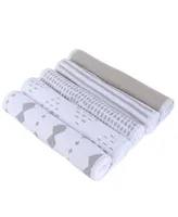 Ely's & Co. Middle Layer Reversible Burp Cloth Fleece