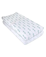 Ely's & Co. Baby Changing Pad Cover - Cradle Sheet 100% Combed Jersey Cotton