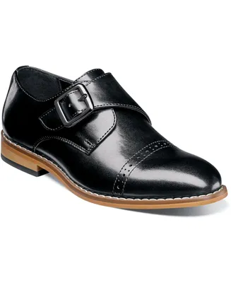 Stacy Adams Big Boy Desmond Cap Toe Monk Strap Shoe