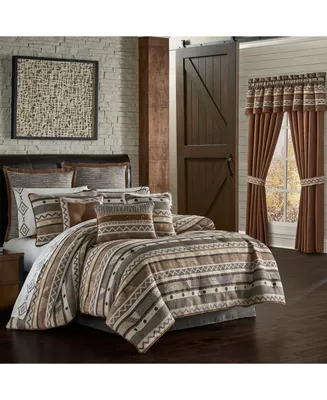 J Queen New York Timber Linen 4-Pc. Comforter Set, King