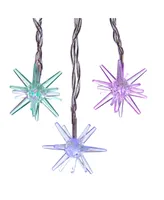 Kurt Adler 15-Light Starburst with Rgb Led String Light Set