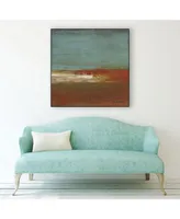 Giant Art 30" x 30" Sea Horizon Iii Art Block Framed Canvas