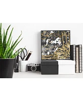 Giant Art 30" x 30" Arabic Abstract V Art Block Framed Canvas
