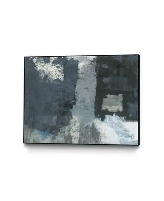 Giant Art 32" x 24" Shades of Iv Art Block Framed Canvas