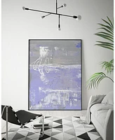 Giant Art 28" x 22" Valley Mist I Art Block Framed Canvas