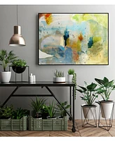 Giant Art 14" x 11" Deviation Ii Art Block Framed Canvas