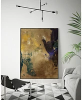 Giant Art 14" x 11" Amber Haze I Art Block Framed Canvas