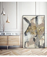 Giant Art 20" x 16" Golden Blush I Art Block Framed Canvas