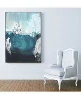 Giant Art 24" x 18" Sea spray I Art Block Framed Canvas