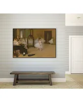 Giant Art 20" x 16" The Dancing Class Art Block Framed Canvas