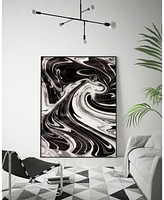Giant Art 40" x 30" Xinyang Iii Art Block Framed Canvas