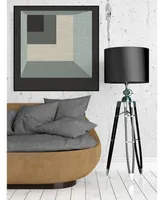 Giant Art 20" x 20" Geometric Perspective I Art Block Framed Canvas