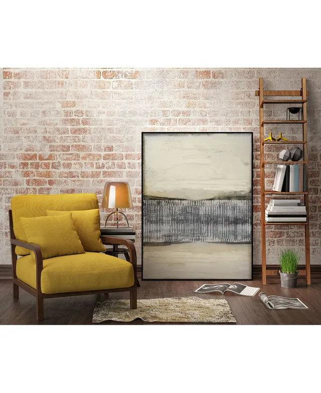 Giant Art 40 x 30 Pretty Horizon I Art Block Framed Canvas - Multi