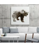 Giant Art 20" x 20" Bear Museum Mounted Canvas Print