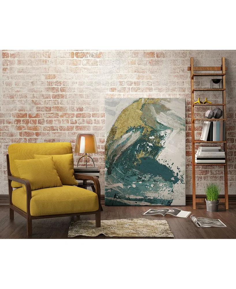 Giant Art 20" x 16" Riviera Iv Museum Mounted Canvas Print