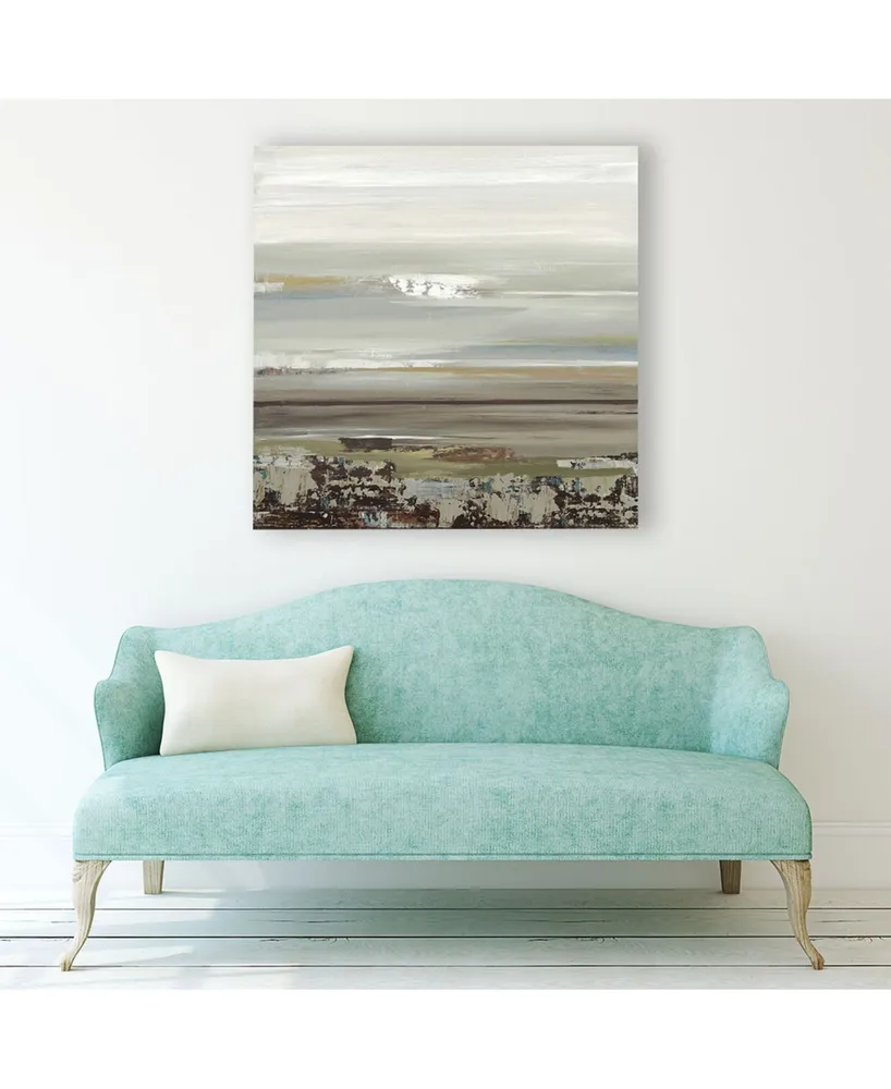 Giant Art 30" x 30" Abyss Ii Museum Mounted Canvas Print