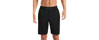 Nike Men's Contend Water-Repellent Colorblocked 9" Swim Trunks