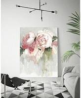 Giant Art 20" x 16" Peonies Museum Mounted Canvas Print