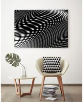 Giant Art 40" x 30" Interference Iv Museum Mounted Canvas Print