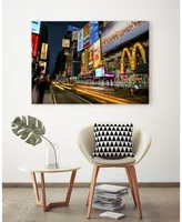 Giant Art 20" x 16" Times Square Rays of Light Iv Museum Mounted Canvas Print